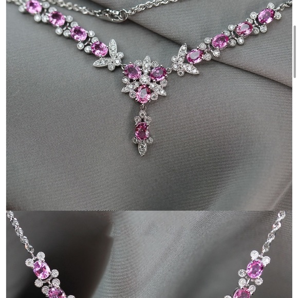 Gold Buckle Cuban Chain Link Leather Choker - Picture 4 of 11